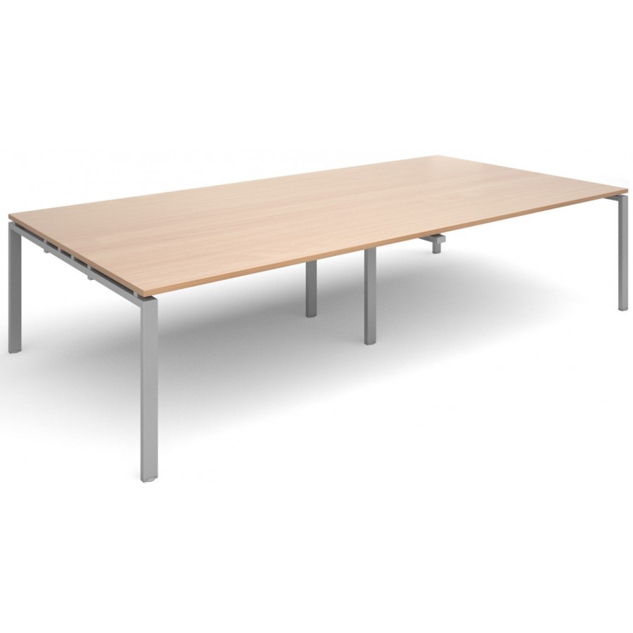 Adapt Rectangular Bench Style Boardroom Table